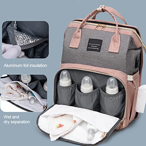 Diaper Bag Backpack,Baby Diaper Bags,Multifunctional Travel Diaper Waterproof Backpack