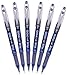 Pilot Precise P-700 Gel Ink Rolling Ball Pens, Fine Point, Blue Ink, 6 Pens