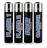 Clipper Lighter Video Game Sayings Design