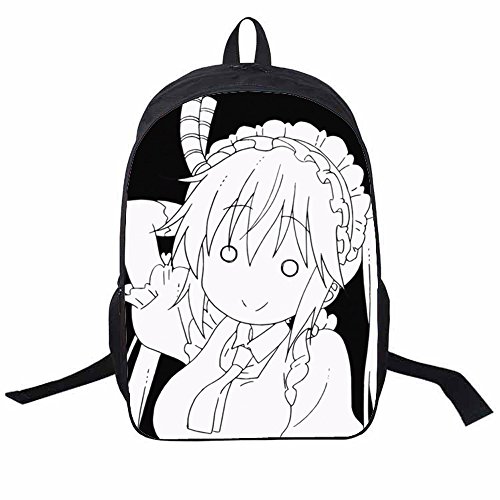 Miss Kobayashi's Dragon Maid Anime Cartoon Cosplay Rucksack Backpack School Bag