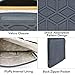 Laptop Sleeve Case for MacBook Air - 15.6 inch Surface Shockproof Vertical Computer Cover Bag with Zipper Pocket Carrying Handle Waterproof for Apple Mac Book Pro