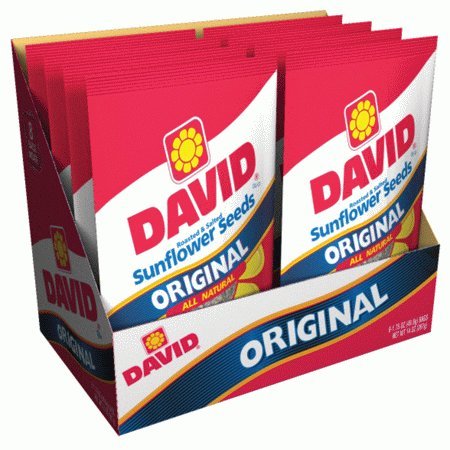DAVID SUNFLOWER SEEDS 1.75 OZ