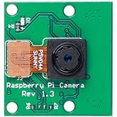 OV5647-62 FOV Camera Module for Raspberry Pi 3B+4B - Fisheye Lens, 2592 x 1944 - Suitable for Large or Night Landscape Surveillance