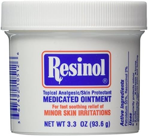 RESINOL Ointment JAR Size: 3.3 OZ (Pack of 2) by Resinol
