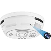 NUNET 1080P Ceiling Security Camera Indoor 180-Day Battery Wireless Cam | Overhead 360 degree PIR motion alert, HD infrared vision, phone app notification, warehouse office monitor