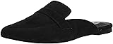 Steve Madden Women's Flavor Mule, Black Suede, 7