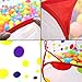 Newcomdigi Kids Ball Pit Ball Tent Toddler Ball Pit with Mini Basketball Hoop and Zippered Storage Bag, 4 Feet/120 Centimeter (Balls Not Included)