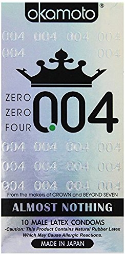 Okamoto 0.04 Zero Zero Four Condoms 10 ea pack (2 pack)