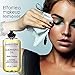 MAJESTIC PURE Cleansing Oil - Eye and Face Makeup Remover - Nourishing, Water Soluble Deep Facial Cleanser - Promotes Natural Skin Care - 4 fl oz