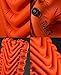 Klymit Insulated Static V Inflatable Sleeping Pad for Camping, Lightweight Hiking and Backpacking Air Bed for Cold Weather, 2.5 Inch Thick, Orange