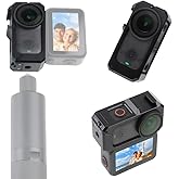 Coyktonty Protective Cage for DJI Osmo Nano, Aluminum Alloy Quick-Release Protective Frame with Cold Shoe Mount,Can Connect to a Tripod, Selfie Stick