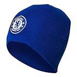 Official Chelsea FC Knitted Hat Beanie Royal