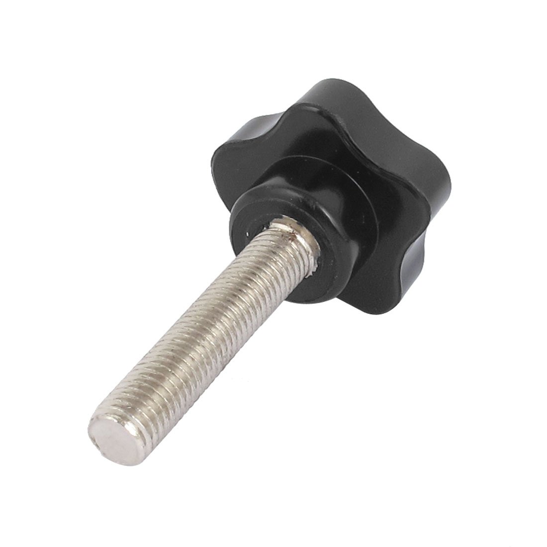 Sourcingmap M10x50mm Male Threaded 38mm Plastic Star Head Screw On Clamping Knob