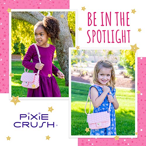 PixieCrush Pretend Play Purse & Makeup for Girls - Fun Little Girl Cosmetics Toys Set with Pretend Makeup, Eyeshadow, Cell Phone, Kids Lipstick, Sunglasses & Keys - Thumbnail 4