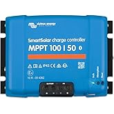Victron Energy SmartSolar MPPT 100V 50 amp 12/24-Volt Solar Charge Controller (Bluetooth)