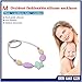 MEGODAY Silicone Teether Necklace,Sensory Chewlery for Autism ADHD Fidget Boys & Girls,16
