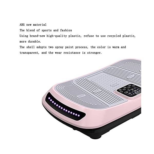 Vibration-Power-Plates-Vibration-Plate-Machine-With-Bluetooth-Speaker-9-Program-Modes-99-Levels-Vibration-Fitness-Trainer-For-Weight-Loss-Body-Toning-RemColorWhite-Vibration-Exercise-Mach Vibration Power Plates, Vibration Plate Machine With Bluetooth Speaker, 9 Program Modes, 99 Levels, Vibration Fitness Trainer For Weight Loss & Body Toning, Rem(Color:White Vibration Exercise Mach