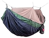 Grand Trunk Skeeter Beeter Pro Mosquito Hammock: Portable Bug Prevention Hammock with Carabiners and Hanging Kit - Perfect for Outdoor Adventures, Backpacking, and Camping Trips