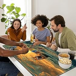 for MTG Playmat with Stitched Edges, 24 x 14 inches