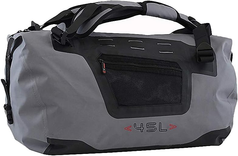 Amazon Com K3 Icon Weatherproof Water Resistant Duffel Bag Backpack Carbon Grey 45 Liter Sports Outdoors