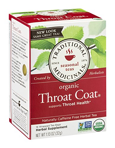 Click Here to See More Images Traditional Medicinals Tea Throat Coat