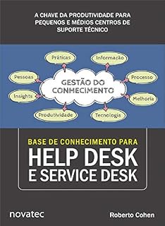 Livro Base de Conhecimento para Help Desk e Service Desk: A chave da produtividade para pequenos e médios centros de suporte técnico