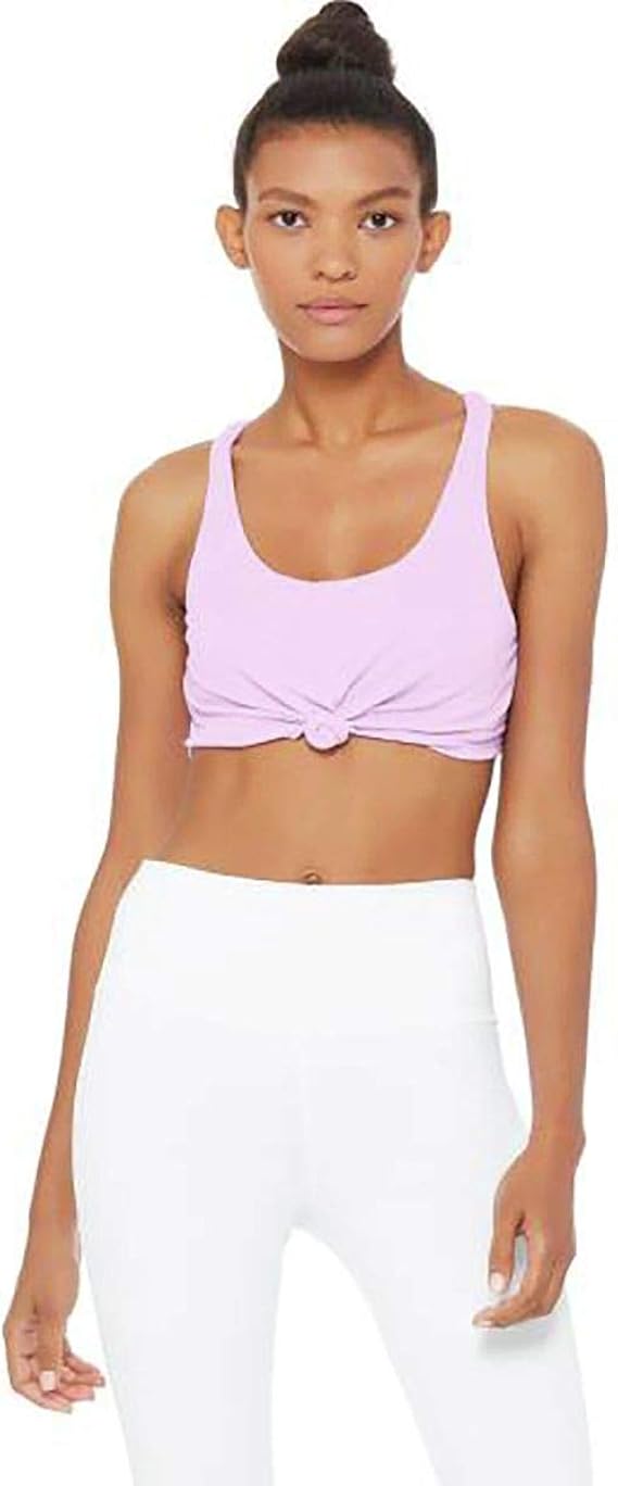 alo knot tank bra