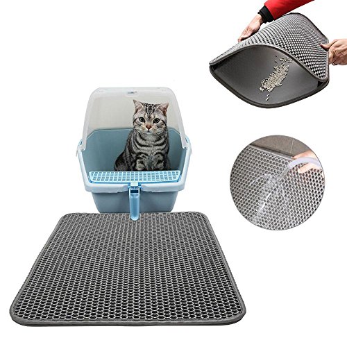 Aolvo Waterproof Cat Litter Mat Litter Trapping Of Size 15