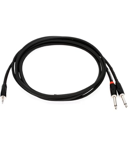 thumbnail image 2 of 3M 10Ft Cavo Di Interconnessione Insert/Splitter Roland Black Series""Da Trs 1/8 2 of 11
