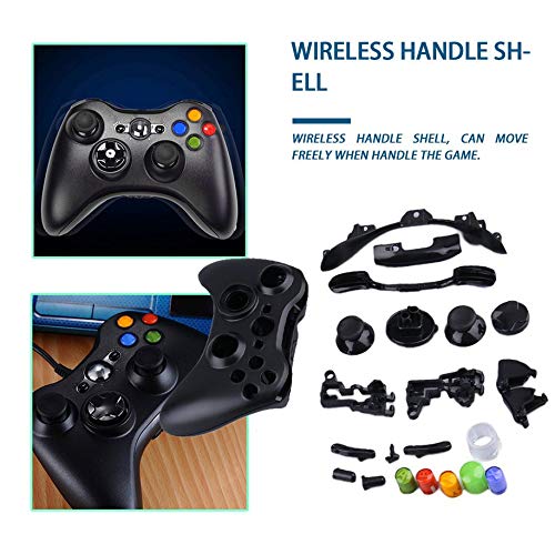 Water-chestnut Portable Wireless Gamepad Remote Controller Housing Shell for Xbox 360