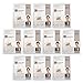 DERMAL Pearl Collagen Essence Facial Mask Sheet 23g Pack of 10 - Clarify Skin, Skin Smooth, Daily Skin Treatment Solution Sheet Mask