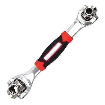 FW FAMEWORLD 48 in 1 Socket Wrench Tools Works with Spline Bolts Torx 360 Degree 6-Point Universal (360 Tool)