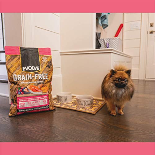 EVOLVE GRAIN FREE DEBONED SALMON & SWEET POTATO RECIPE DOG FOOD, 3.5 LB.