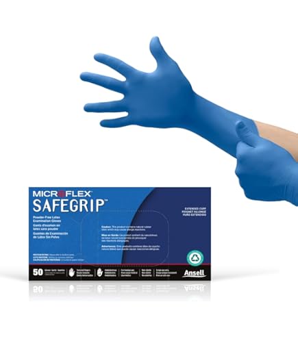 Amazon.com: Microflex Inc Dgp-350-S Diamond Grip Plus Pf Gloves