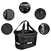 ezyoutdoor Bicycle Front Basket Multi Purpose Bicycle Basket Carrier/Car Organizer Folding Detachable Cycling Bag for Pet Cat Dog Carrier with Drawstring Closure & Top Handlesthumb 1