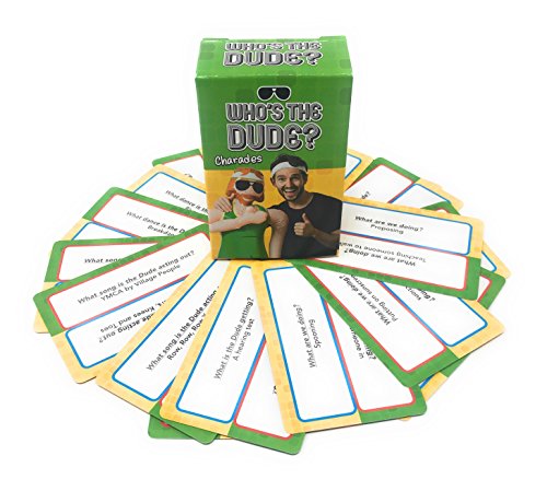 Who's The Dude? Party Charades Game