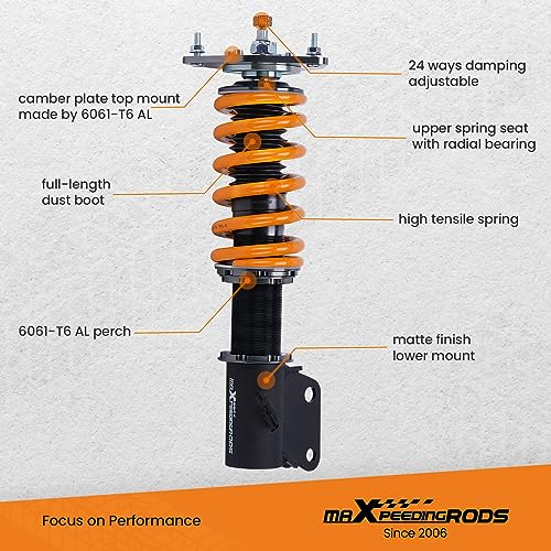 MaXpeedingrods Coilover For Subaru Impreza WRX 20002007 STI 20002004