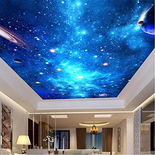 カスタマイズされた3d天井壁画銀河星雲写真壁紙ktvバーホテル天井壁背景壁紙壁画壁装材 450x300cm