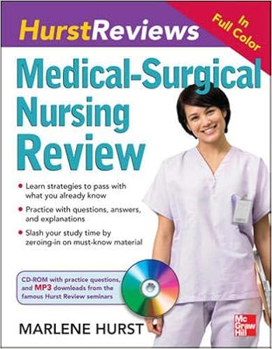 Hurst Reviews Medical Surgical Nursing Review 9780071597524 Medicine Health Science Books Amazon Com