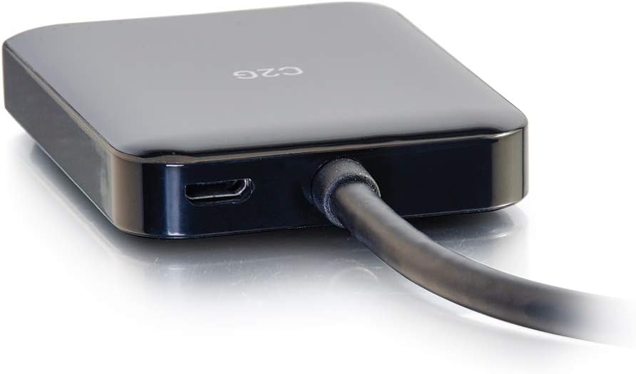 C2G Mini DisplayPort to HDMI Monitor Splitter - 2 Port 4K HDMI MST Hub USB Powered - 54292: Electronics