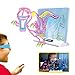 Magic pad for Kids Light up - 3D Light Up Drawing Board – Educational Dinosaur Doodle Magic Glow Pad with 2 3D Glasses - Gift for Kids/Toddlers Boys & Girls Ages 3 -12 Years Old