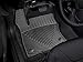 WeatherTech All-Weather Floor Mats for Ford Focus, Focus ST - 1st Row (W254), Black