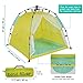 Bend River Automatic Instant Baby Tent with Pool, UPF 50+ Beach Sun Shelter, Portable Mosquito Net for Infant