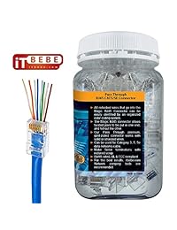 itbebe   Conector RJ45 Cat6 chapado en oro
