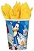 Sonic the Hedgehog Party Pack Seats 8 - Napkins, Plates, Cups, Cutlery - Sonic the Hedgehog Party Supplies, Standard Party Pack