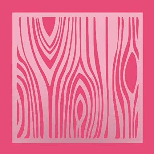 Wood Grain Print Stencil Cookie Stencils Airbrush