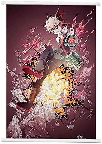 My Hero Academia Anime Bakugo Wall Scroll Extra Large Size - 60x90 CM