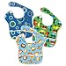 Bumkins SuperBib 3 Pack -Blue Fizz/OnTheGo/Owls