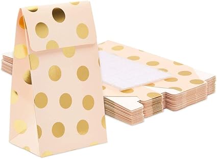 polka dots paper bolsas