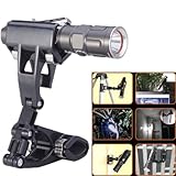 ROFIS AR01 All-Directional Rotary Outdoor Camping Fishing Flashlight Mount Holder Clip